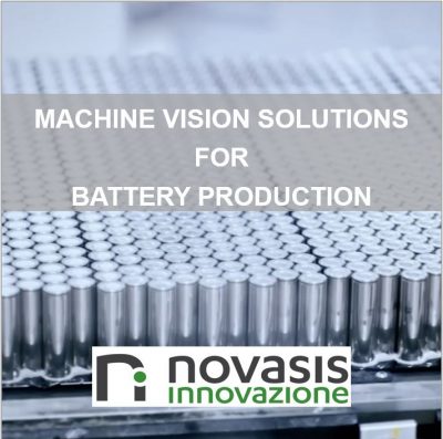 Novasis machine vision for battery production